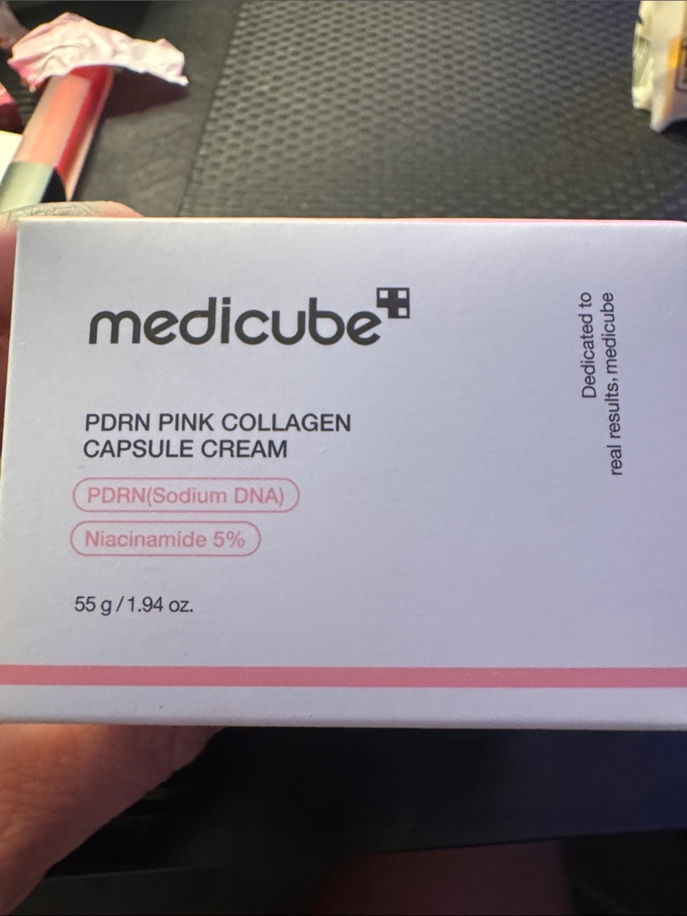 Medicube PDRN Pink Collagen Capsule Cream - Hydrating Pink Face Cream